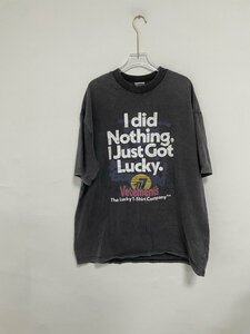 VETEMENTS ヴェトモン I GOT LUCKY UA53TR100V ロゴプリント 半袖シャツ 希少 中古 Mサイズ