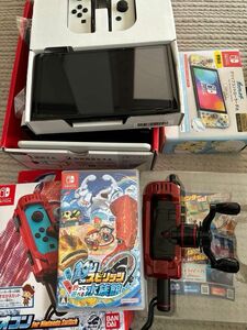 Nintendo Switch 有機EL 釣りスピリッツ　グリップコントローラー　SDカード