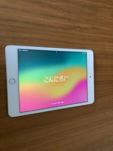 ( Junk )iPad mini5 7.9 дюймовый no. 5 поколение Wi-Fi 64GB серебряный источник питания кнопка дефект 
