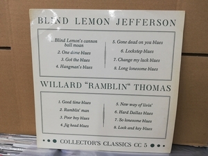 ◇◇Blind Lemon Jefferson - Willard 'Ramblin' Thomas 