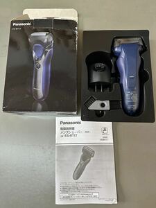 5M40 Panasonic Panasonic shaver electric shaver 3 sheets blade bath .. possible black rechargeable ...ES-RT17-K washing with water OK