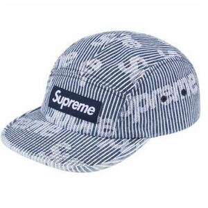 Supreme Denim Camp Cap Stripeシュプリーム デニム キャンプ キャップ ストライプ