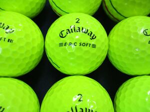 4058【特A級】キャロウェイ Callaway ERC SOFT トリプルトラック [イエロー] 30個