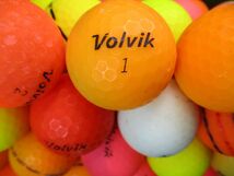 4377【☆☆級】ボルビック Volvik ◆マットカラー混合ボール◆ 50個_画像1