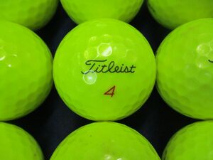 4609【☆☆☆級】タイトリスト Titleist PROV1X [イエロー] [2021～2023年] 24個