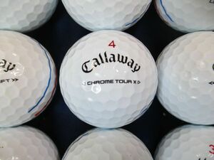 4646【特A級】キャロウェイ Callaway CHROME SOFT/X/LS トリプルトラック 24個