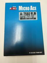 Nゲージ　MICRO　ACE　マイクロエース　A-7560　京急　800形　旧塗装　丸型ヘッドライト　6両セット　　鉄道模型　動作未確認　現状品_画像1