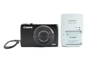 キヤノン Canon PowerShot S120 デジタルカメラ ブラック 12.1MP ストラップ付き #547