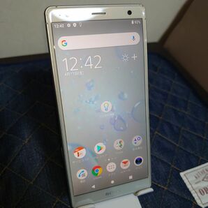 中古Xperia XZ2 Liquid Silver 64GB AU