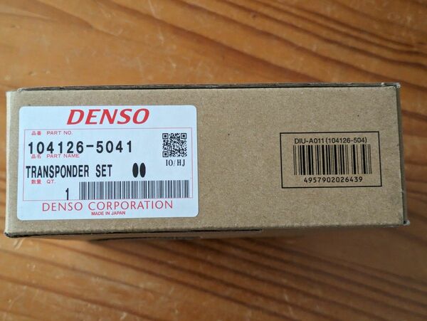 DENSO　新品未使用　ETC2.0 DIU-A011　12/24V 