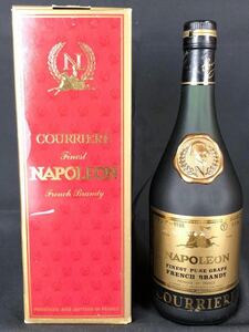 【A-348】古酒 NAPOLEON ブランデー 特級 COURRIERE 700ml 40度 未開封 訳あり