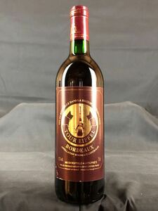 【A-337】古酒 TOUR EIFFEL BORDEAUX ワイン 750ml アルコール分14%未満 未開封 訳あり