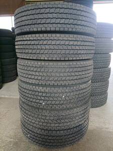 札幌 引き取り可 205/85R16 117/115L LT 12PR 6本 YOKOHAMA iceGUARD iG91 冬タイヤ中古 中型トラック箱車平ボディー KLT103TFK