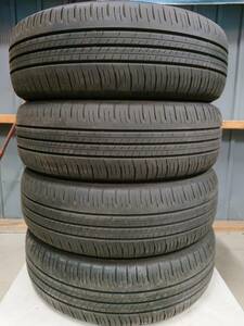 札幌 引き取り可 185/65R15 4本 DUNLOP ENASAVE EC300＋ 格安溝あり 夏タイヤ中古 2021年製 bBノートフリードデミオ など IK-304