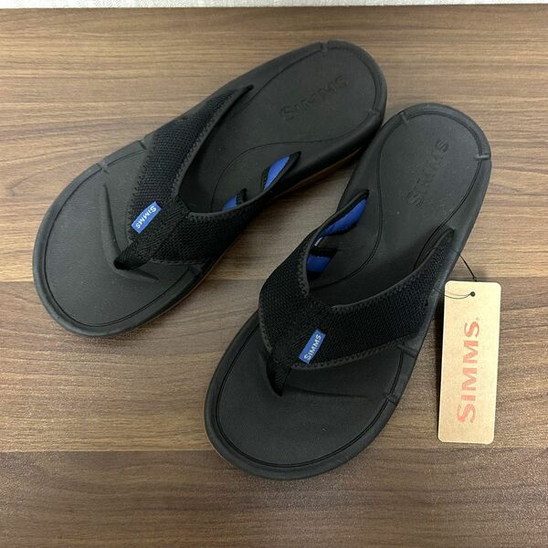 Simms Challenger Flip Flop US9 27cm ブラック 黒 BLACK チャレンジャー フリップ フロップ サンダル