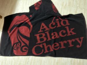 アシッドブラックチェリー　Acid Black Cherry ツアータオル　フード付きバスタオル　yasu ジャンヌダルク