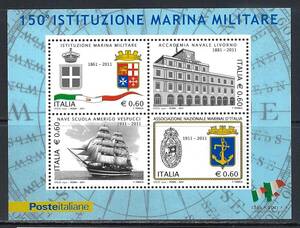 イタリア 2011年 #3071(NH) イタリア海軍150年