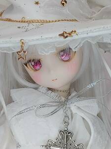 Art hand Auction [Toro Chaya] DDH-29 Semi-white custom head + trial decal eye, doll, Character Doll, Dollfie Dream, parts