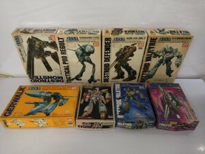 ( junk ) Super Dimension Fortress Macross / Choujikuu Seiki Orguss plastic model 8 piece set set sale 