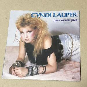 Cyndi Lauper / Time After Time UK Orig 7' Single