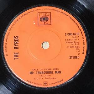 The Byrds / Mr. Tambourine Man / Turn! Turn! Turn! UK 70's 7' Single