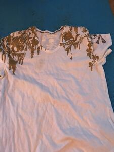 Roen Gold Skull T -Fish Size 44