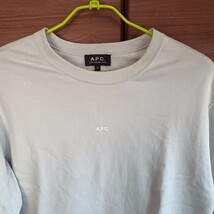 A.P.C. アーペーセー ミニロゴ スウェット トレーナー_画像2