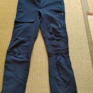 WORKMAN　ストレッチ　ナイロンパンツ　裏起毛　レディースМ