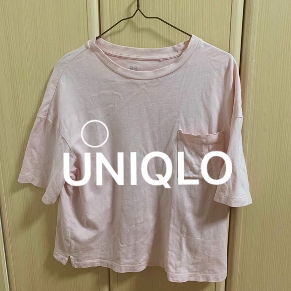 UNIQLO ユニクロ　Tシャツ　ピンク　M