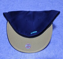 ニューヨーク ヤンキース ニューエラ キャップ 帽子NEWERA 59FIFTY 7 5/8 60.6cm サブウェイシリーズ メッツ サイドパッチ 自由の女神_画像3