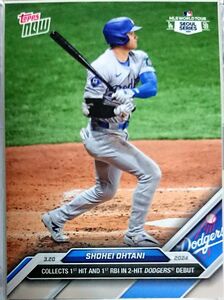 【大谷翔平】トレカ 2024 MLB TOPPS NOW ドジャース 開幕戦