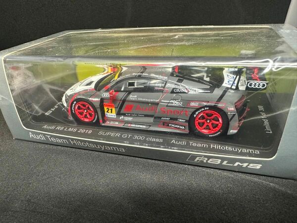 Spark AUDI R8 2019 21 Audi Team Hitotsuyama ミニカー