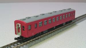 .. atelier N gauge Tomix 50 series passenger car o is 50-17 mileage history little maintenance settled .. packet 360 jpy shipping including in a package possibility 