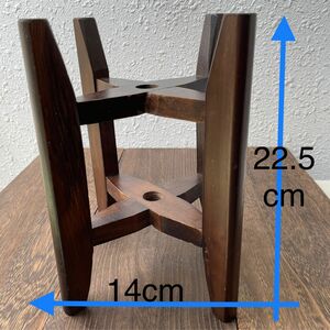 古道具　古民具　糸巻　花台　飾り台　フラワースタンド　観葉植物　植木鉢　インテリア雑貨　木製　レトロ　 アンティーク