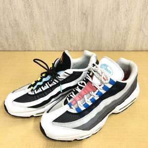 【NIKE 】ナイキ★ローカットスニーカー 28.5cm CJ0589-001 AIR MAX95 エアマックスQS マルチカラー 05