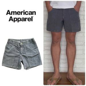 [ American Apparel ] summer вельвет шорты M размер соответствует серый Ocean Pacific нравится тоже 