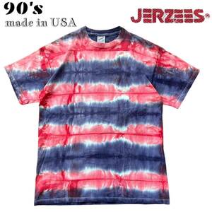 90's USA製【JERZEES】タイダイTee プロペラ購入　Lサイズ　Tシャツ