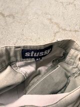 激レア USA製 90’s OLD STUSSY ステューシー カーゴ ショートパンツ 31 紺タグ _画像7