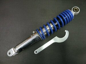 未使用 メーカー不明 ホンダ HONDA ライブディオ Live Dio ZX AF35 Rサスペンション 310mm ブルー 管理No.40861