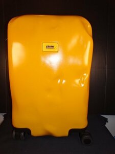 CRASH BAGGAGE スーツケース　イエロー　35L 機内持ち込みサイズ　屋外未使用・保管品　良品！！