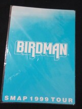 SMAP スマップ 香取慎吾 BIRDMAN 1999 TOUR BM 下敷 コンサートグッズ 公式グッズ ジャニーズカンパニー アンティーク ②_画像2