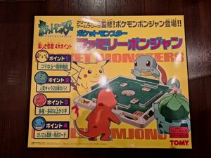  Pocket Monster Pokemon Pokmon Family pon-jong donjara маджонг развивающая игрушка ребенок подлинная вещь в это время товар редкость ценный Showa нераспечатанный не использовался 