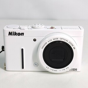 【動作品】Nikon ニコン デジタルカメラ コンパクトデジタルカメラ COOLPIX (クールピクス) P310 ホワイト P310WH H0510
