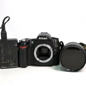 【動作未確認】Nikon ニコン D80 / AF NIKKOR 18-135㎜ 1:3.5-56G ED レンズ付 デジタル一眼レフカメラ N0524