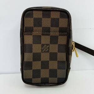 LOUISVUITTON LV ルイヴィトン ダミエエベヌ エテュイ オカピPM N61738 ショルダーバッグ ハンドバッグ ショルダーポーチ T0510