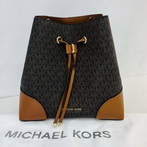 マイケルコースMICHAEL KORS ハンドバッグ ショルダーバッグ ブラウン レディースゴールド金具 T0524