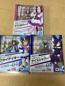 フィギュアーツ ウマ娘 3体セット　トウカイテイオー　ライスシャワー　スペシャルウィーク