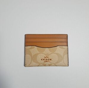 新品・未使用 COACH カードケース ブランド品 お得 COACH カードケース カード 名刺入れ レザー ビジネス コーチ