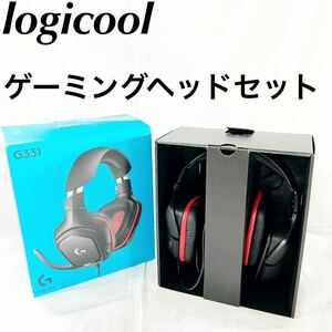 ▲ ロジクール Logicool ゲーミングヘッドセット ヘッドホン 有線 G331 PC PS4 Xbox One Switch 【OTUS-262】