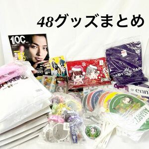 48 グッズセット Tシャツ タオル うちわ YouTuber ユーチューバー ラバーバンド パーカー 缶バッジ ベビタピ 本 雑誌 【otay-441】